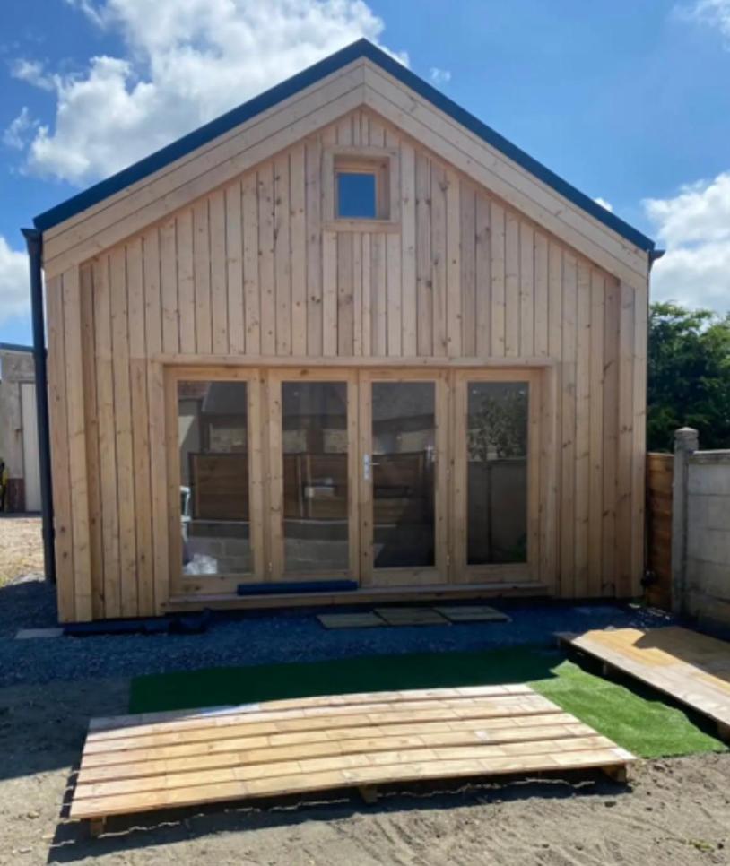 Maison En Bois 1 Chambre 4 Couchages Type Tiny House Granville Exterior photo