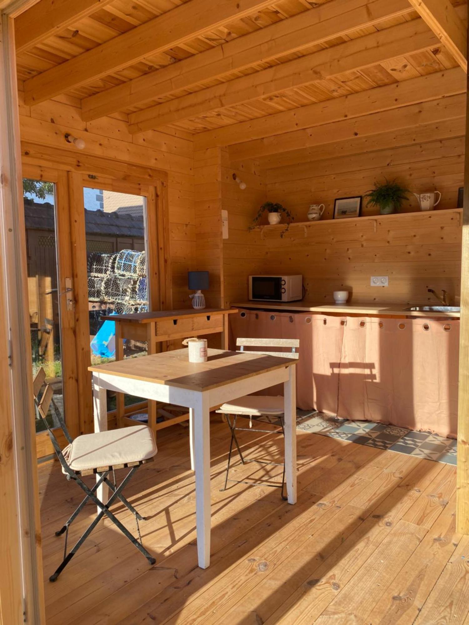 Maison En Bois 1 Chambre 4 Couchages Type Tiny House Granville Exterior photo