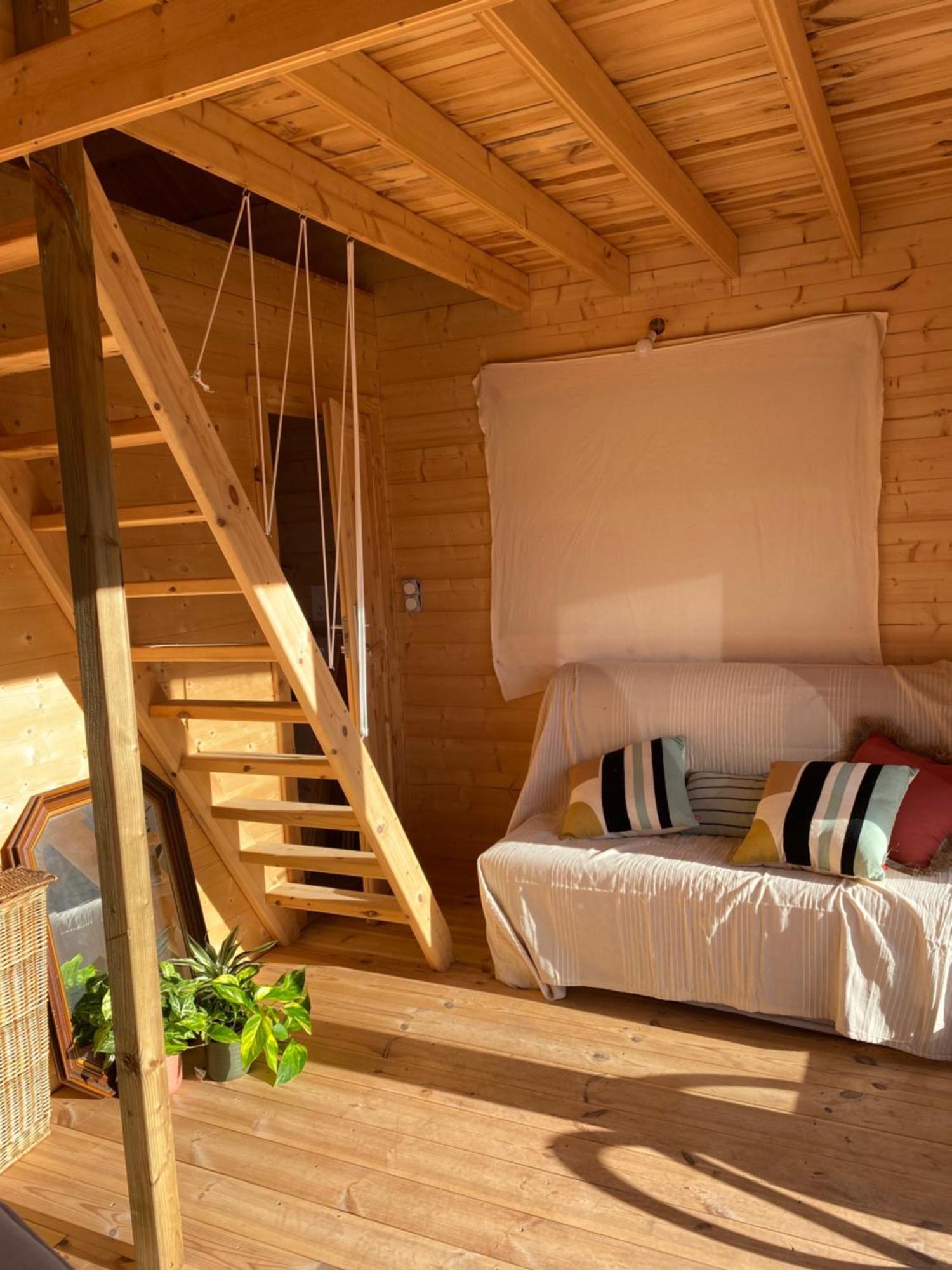 Maison En Bois 1 Chambre 4 Couchages Type Tiny House Granville Exterior photo