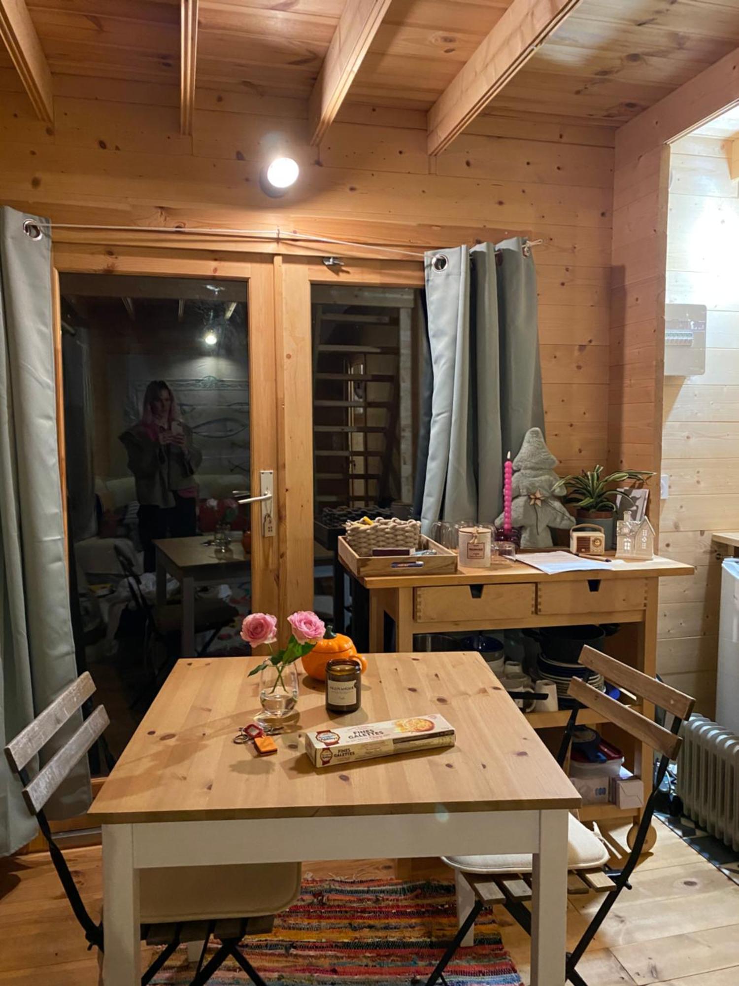 Maison En Bois 1 Chambre 4 Couchages Type Tiny House Granville Exterior photo